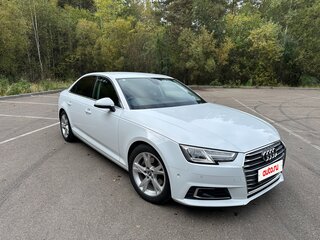 2016 Audi A4 V (B9), белый, 1679000 рублей, вид 4