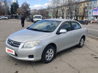 2008 Toyota Corolla Axio X (E140, E150) Рестайлинг, серебристый, 650000 рублей, вид 1