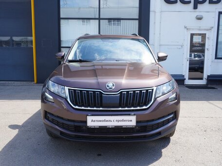 2018 Skoda Kodiaq I, коричневый, 2425000 рублей, вид 2
