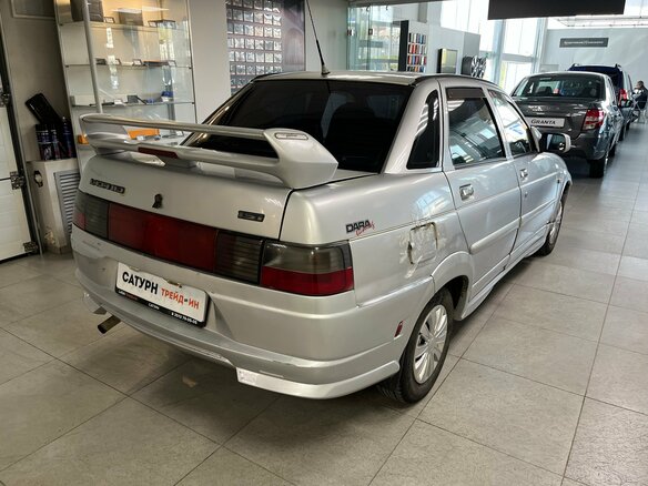 2004 Lada (ВАЗ) 2110, серебристый - вид 3