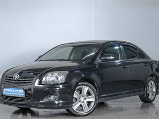 2007 Toyota Avensis II Рестайлинг, чёрный, 879000 рублей, вид 2