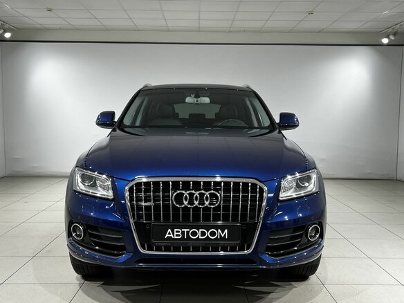 2015 Audi Q5 I (8R) Рестайлинг, синий - вид 7