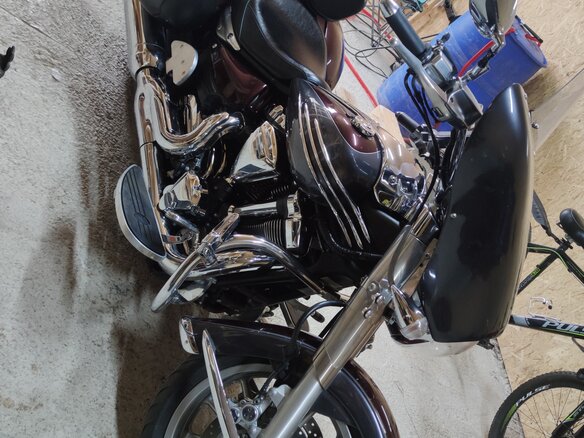 2008 Yamaha XV 1900, красный, 900000 рублей - вид 1