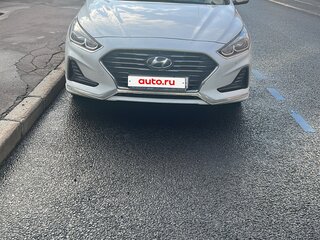 2017 Hyundai Sonata VII (LF) Рестайлинг, белый, 1250000 рублей, вид 2
