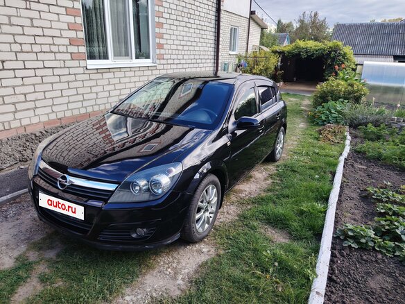 2005 Opel Astra H, чёрный, 400000 рублей
