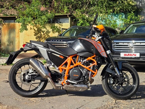 2014 KTM 690 Duke, оранжевый, 475000 рублей - вид 2