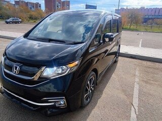 2015 Honda Stepwgn Spada V, чёрный, 1380000 рублей, вид 1
