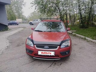 2007 Ford Focus II, красный, 400000 рублей, вид 1