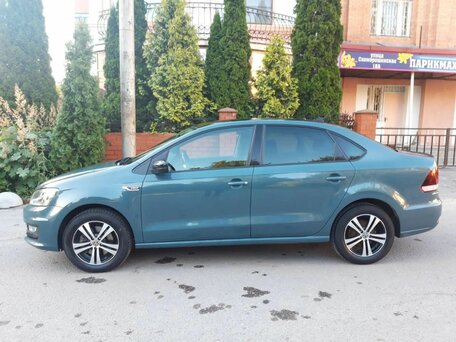2019 Volkswagen Polo V Рестайлинг, серый, 1475000 рублей, вид 5