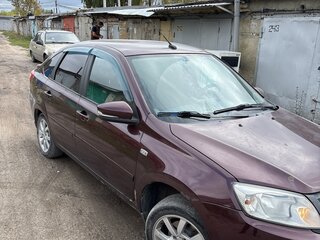 2015 Lada (ВАЗ) Granta I, пурпурный, 380000 рублей, вид 1