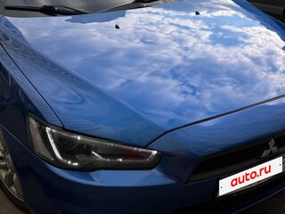 2010 Mitsubishi Lancer X, синий, 650000 рублей, вид 4