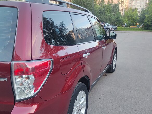 2011 Subaru Forester III Рестайлинг, пурпурный - вид 18