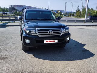 2012 Toyota Land Cruiser 200 Series Рестайлинг 1, чёрный, 3750000 рублей, вид 2