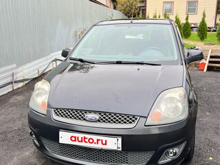 2008 Ford Fiesta Mk5, чёрный, 325000 рублей, вид 2