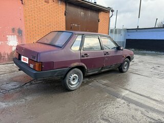 1996 Lada (ВАЗ) 21099, пурпурный, 60000 рублей, вид 3