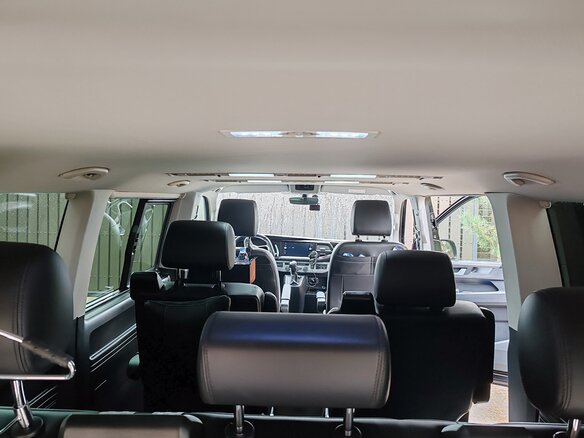 2022 Volkswagen Multivan T6 Рестайлинг, чёрный, 8000000 рублей - вид 9