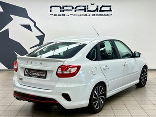 2024 Lada (ВАЗ) Granta Sport I Рестайлинг, белый, 1220000 рублей, вид 3