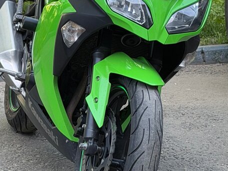 2013 Kawasaki Ninja 300, зелёный, 350000 рублей, вид 1