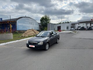 2008 Lada (ВАЗ) Priora I, чёрный, 95000 рублей, вид 1