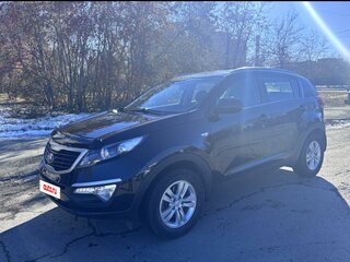 2012 Kia Sportage III, чёрный, 1450000 рублей, вид 2