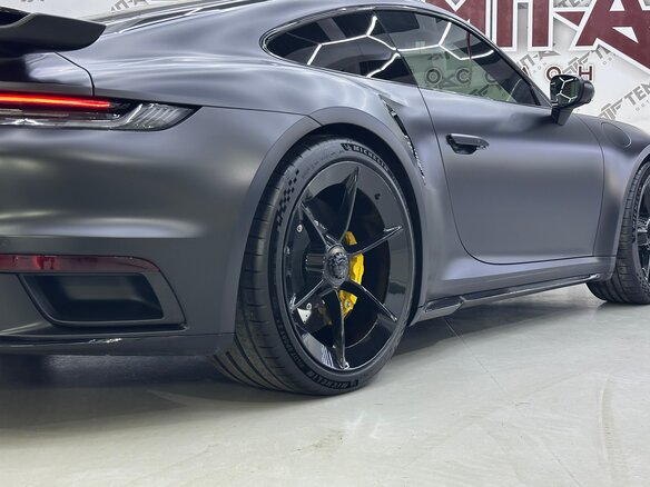2021 Porsche 911 Turbo VIII (992), чёрный, 19500000 рублей - вид 28