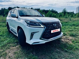 2016 Lexus LX 450d III Рестайлинг 2, белый, 5190000 рублей, вид 4