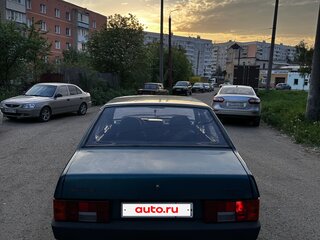 1999 Lada (ВАЗ) 21099, зелёный, 75000 рублей, вид 4