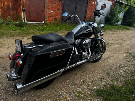 2008 Harley-Davidson Road King, чёрный, 1000000 рублей, вид 3