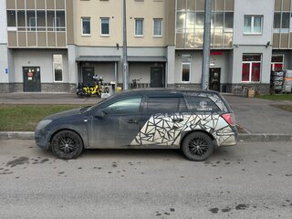 2009 Opel Astra H Рестайлинг, чёрный, 250000 рублей, вид 3