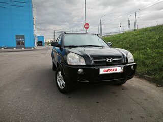 2008 Hyundai Tucson I, чёрный, 780000 рублей, вид 2