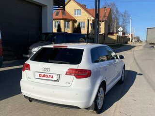 2012 Audi A3 II (8P) Рестайлинг 2, белый, 900000 рублей, вид 4