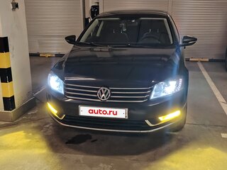 2013 Volkswagen Passat B7, чёрный, 1000000 рублей, вид 1
