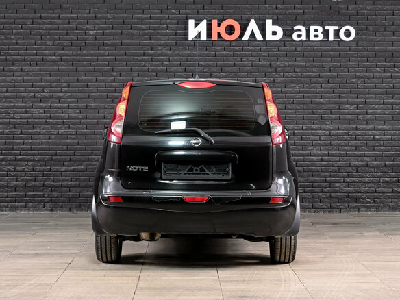 2012 Nissan Note I Рестайлинг, чёрный - вид 1