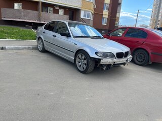 2002 BMW 3 серии 320i IV (E46) Рестайлинг, синий, 570000 рублей, вид 2