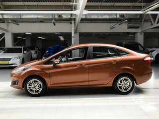 2015 Ford Fiesta Mk6 Рестайлинг, коричневый, 685000 рублей, вид 4