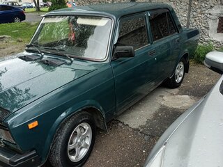2009 Lada (ВАЗ) 2107, зелёный, 230000 рублей, вид 2