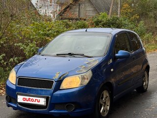 2008 Chevrolet Aveo I Рестайлинг, синий, 140000 рублей, вид 1