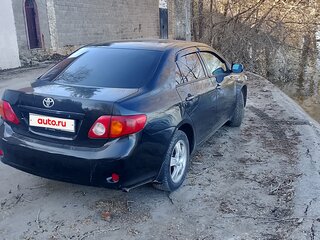 2008 Toyota Corolla AMT X (E140, E150), чёрный, 580000 рублей, вид 3