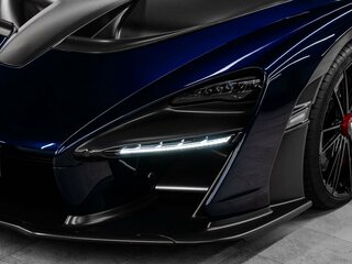 2019 McLaren Senna, синий, 97000000 рублей, вид 3