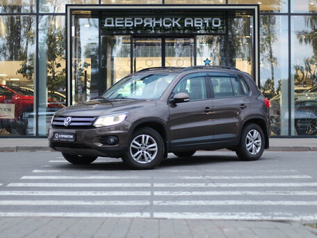 2016 Volkswagen Tiguan I Рестайлинг, коричневый, 1690000 рублей, вид 1