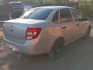 2013 Lada (ВАЗ) Granta I, серебристый, 650000 рублей, вид 4