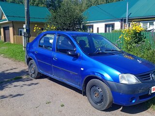 2007 Renault Logan I, синий, 170000 рублей, вид 2