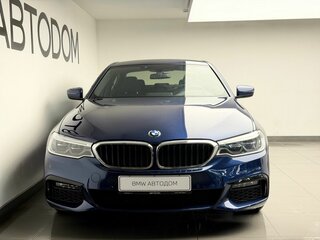 2019 BMW 5 серии 530i xDrive VII (G30/G31/G38), синий, 3833000 рублей, вид 2