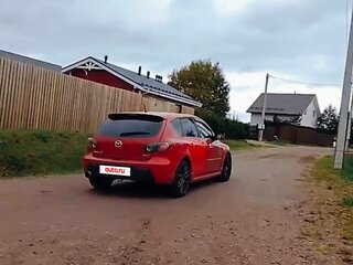 2005 Mazda 3 I (BK), красный, 390000 рублей, вид 2