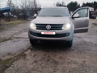 2011 Volkswagen Amarok I, бежевый, 1450000 рублей, вид 1