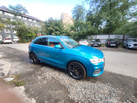 2015 Audi Q3 I (8U) Рестайлинг, голубой, 2080000 рублей - вид 8
