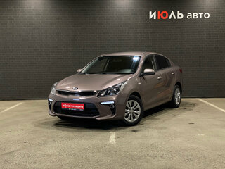 2019 Kia Rio IV, коричневый, 1450000 рублей, вид 1