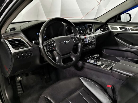 2019 Genesis G80 I, чёрный, 1995000 рублей - вид 16