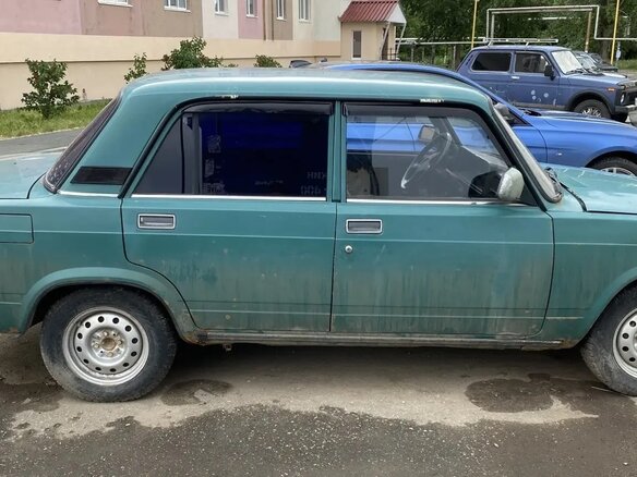 2005 Lada (ВАЗ) 2107, зелёный, 60000 рублей - вид 1