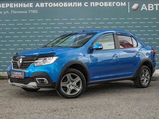 2019 Renault Logan Stepway II Рестайлинг, синий, 1089000 рублей, вид 1
